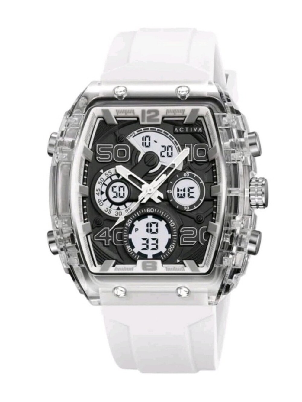 NWT Activa Essentials Vion X Invicta Digital Essentials Men's Watch ACW8109-002